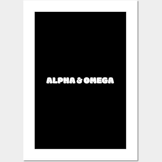 Alpha & Omega & Me Wall Art by Church Store